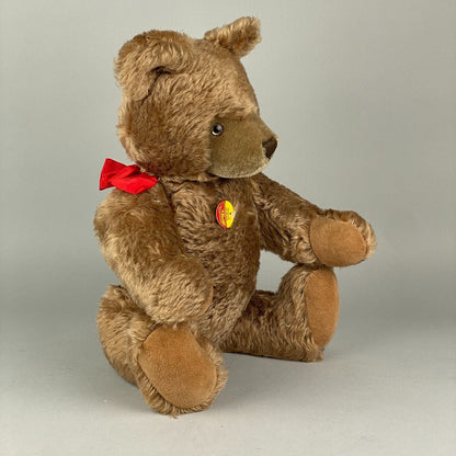 Steiff Teddy Bear 5 Jointed 0202/51 Button TAG GROWLER KNOPF IM OHR 20" EUC Vtg