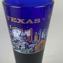 Cobalt Blue Texas Shot Glass (Skyline)