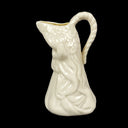 Belleek Irish Porcelain Creamer Kneeling Girl (Small Pitcher)