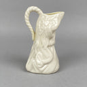 Belleek Irish Porcelain Creamer Kneeling Girl (Small Pitcher)