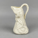 Belleek Irish Porcelain Creamer Kneeling Girl (Small Pitcher)