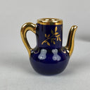 Limoges France Blue with Gold Tone Accent Miniature Dish Set (Doll House)