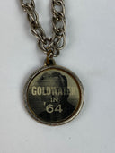 Vintage Political 1" Diameter on 6" Bracelet (Goldwater in 1964)