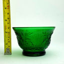 Tiara Emerald Green Glass Cup/Bowl (Orange Juice, Snack Custard)