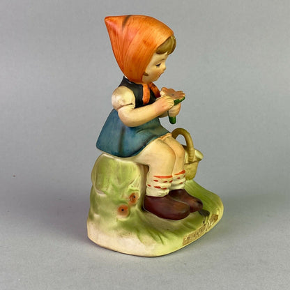 ERICH STAUFFER Picnic Time Vintage Girl Figurine Japan Arnat 1953-70