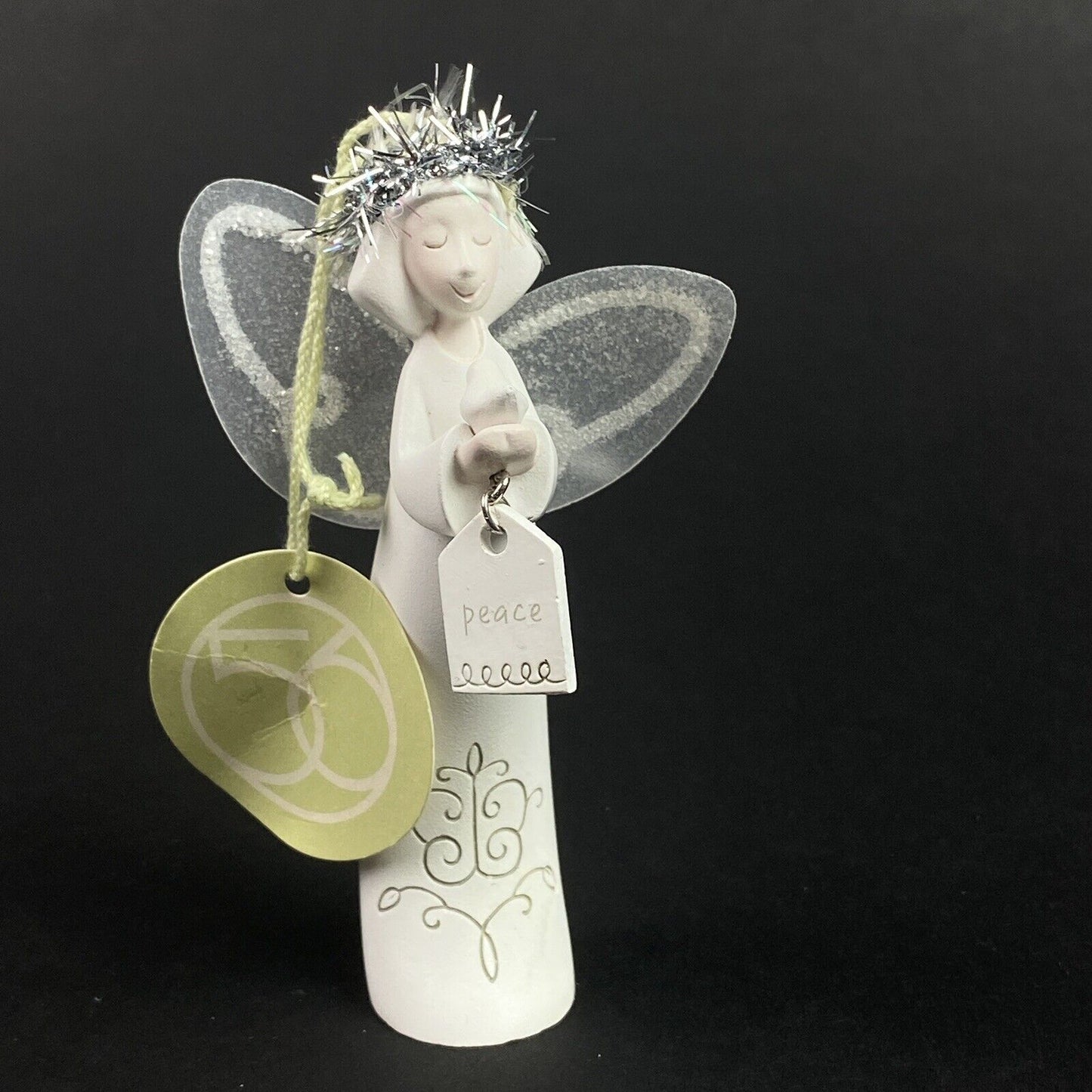 Angel 'Peace' Department 56 Ornament with Tag