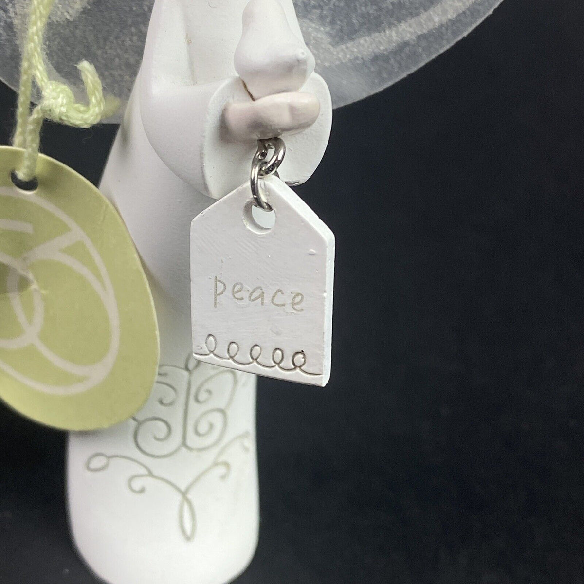 Angel 'Peace' Department 56 Ornament with Tag