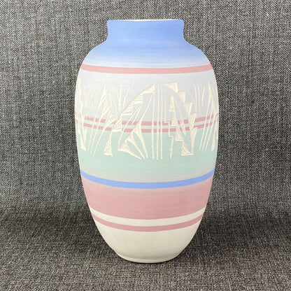 Mesa Verde Pottery Pot Signed Jay Nay 1970 Vase 9.5" Vintage