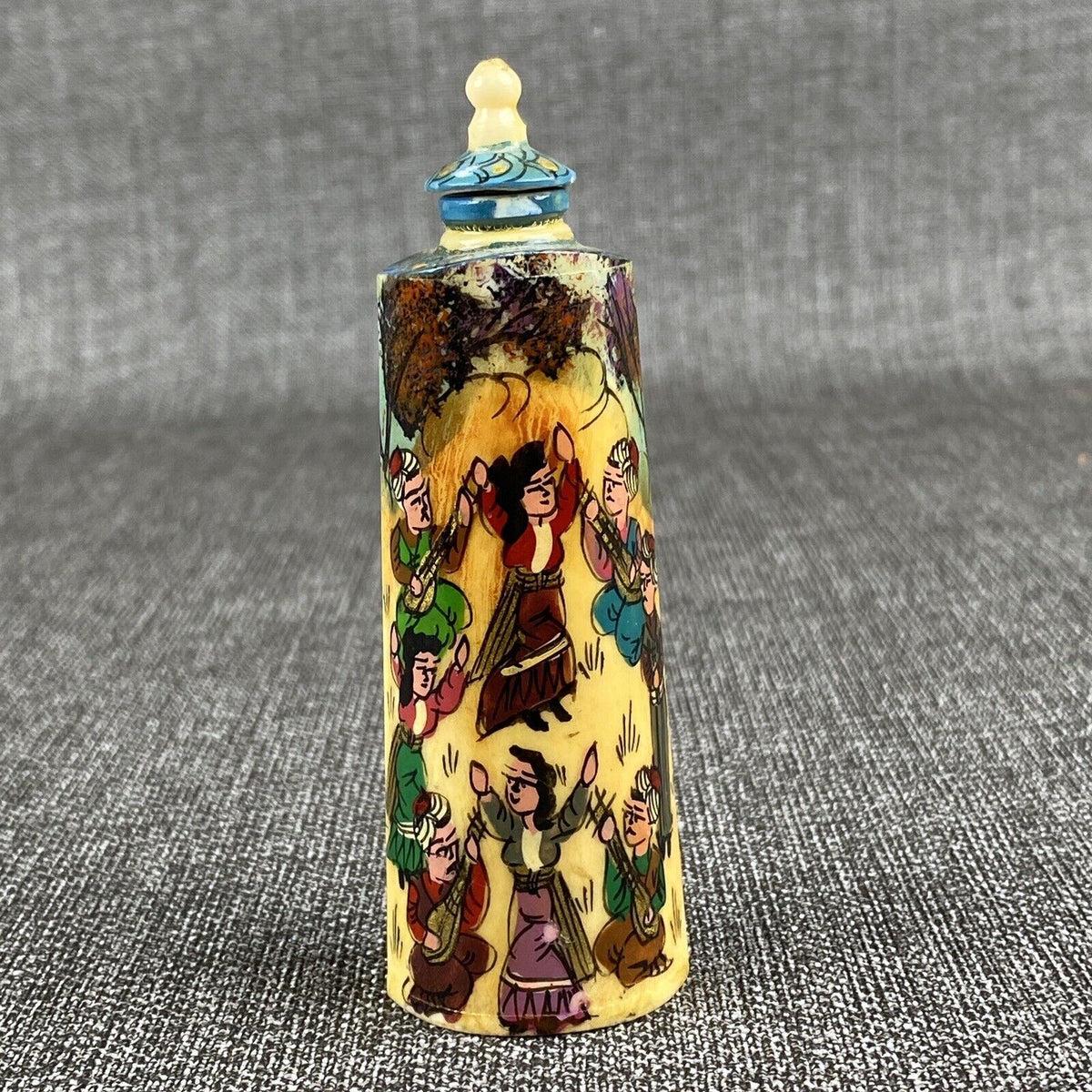 VINTAGE Persian Fragrance Bottle 4 1/4" Tall