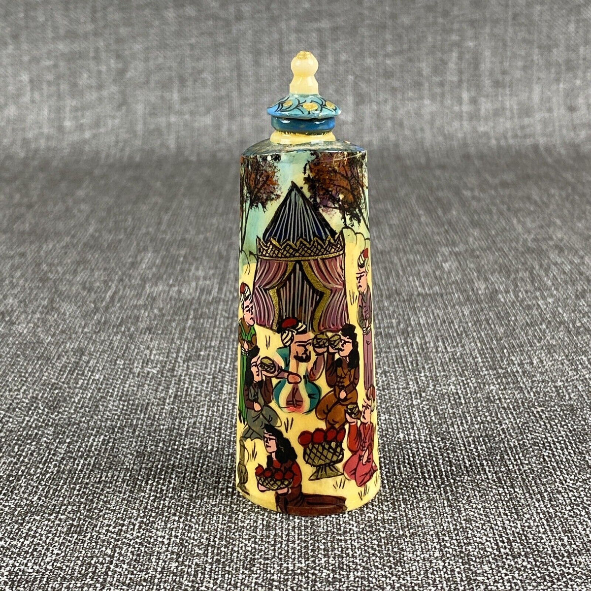 VINTAGE Persian Fragrance Bottle 4 1/4" Tall