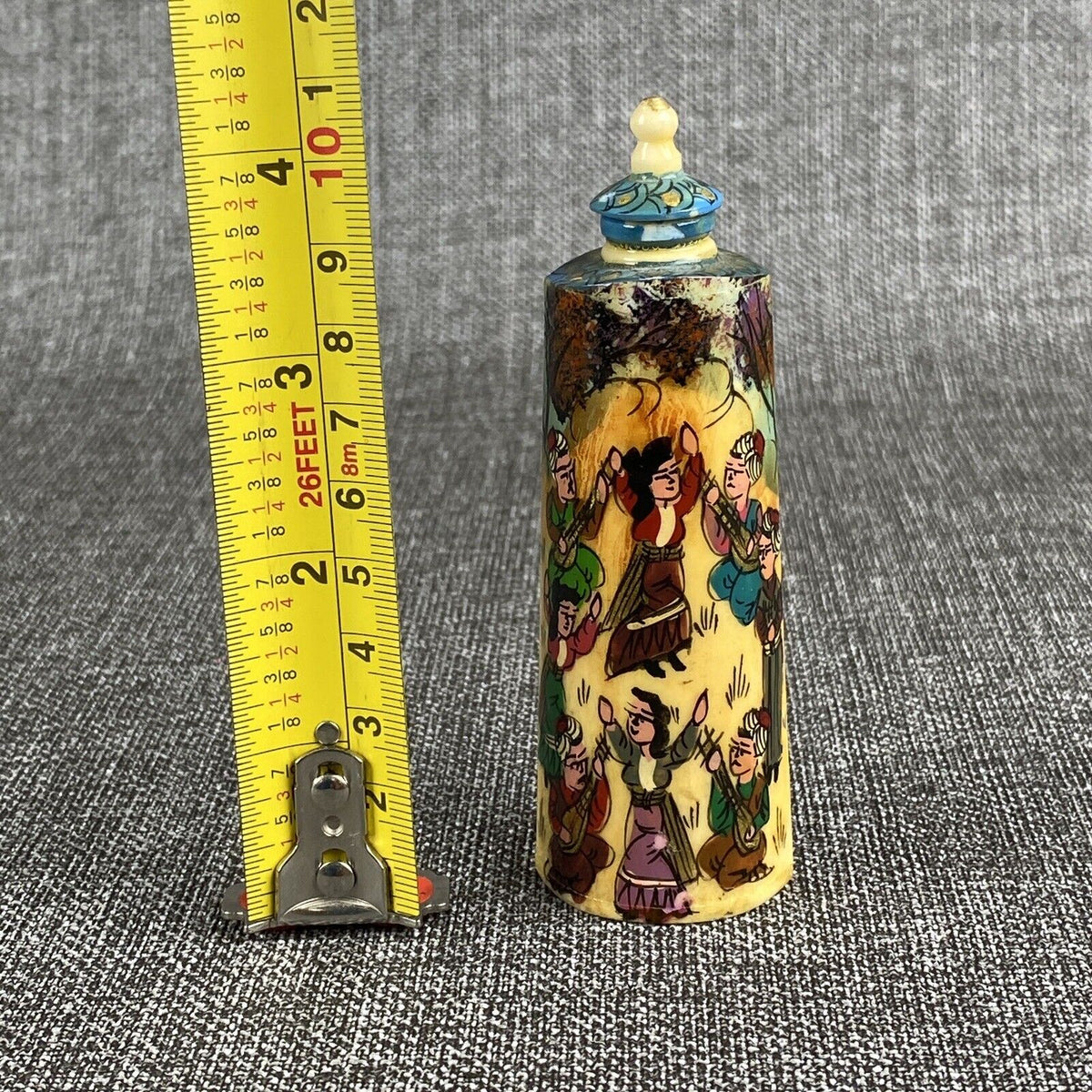 VINTAGE Persian Fragrance Bottle 4 1/4" Tall