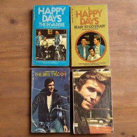 HAPPY DAYS 4 Fonzie Fonzie Superstar Paperback Tempo Books 1976 William Johnston