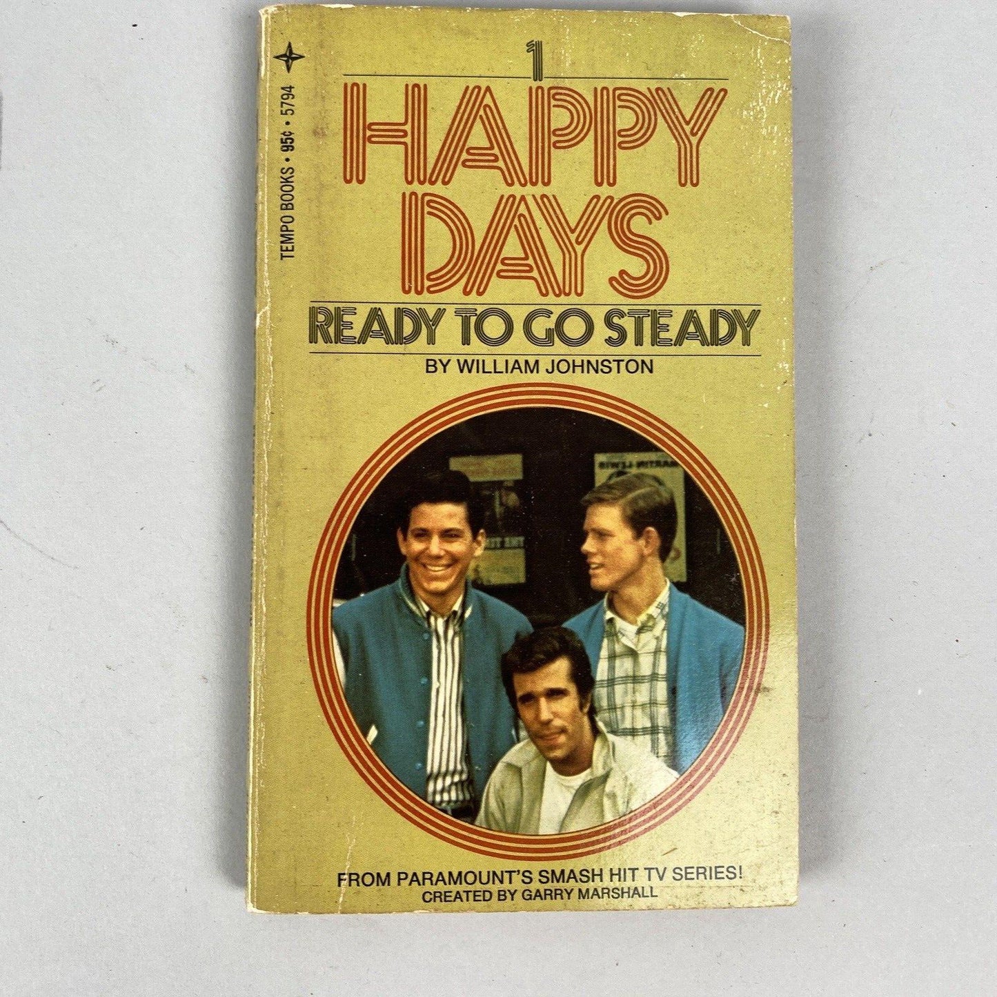 HAPPY DAYS 4 Fonzie Fonzie Superstar Paperback Tempo Books 1976 William Johnston