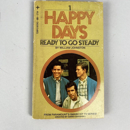 HAPPY DAYS 4 Fonzie Fonzie Superstar Paperback Tempo Books 1976 William Johnston