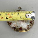 Vintage Limpet Shell Coin Holder 2" Long (Trinket Box)