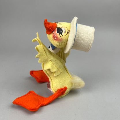 Annalee Doll Duck 1993, 6" tall