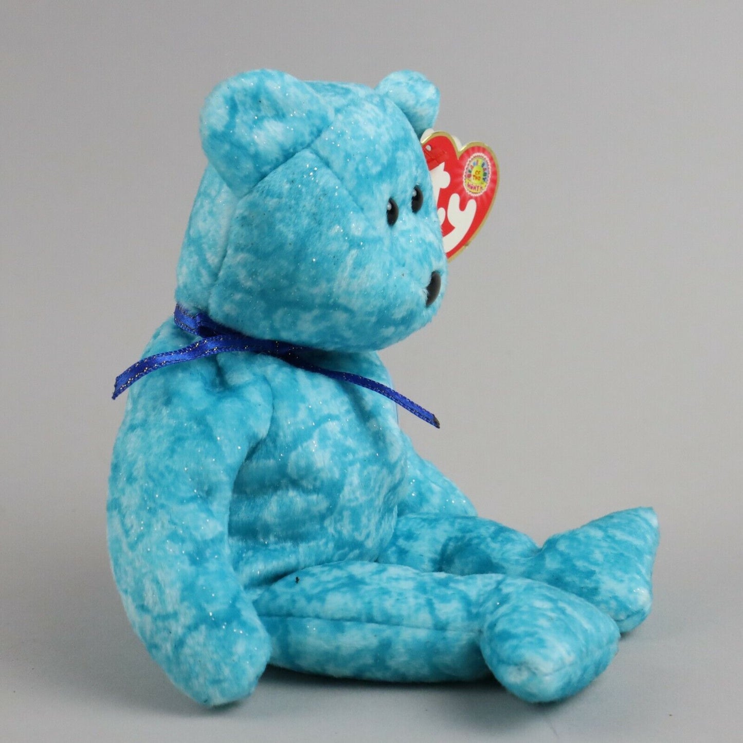 Sparkles Bear, TY Beanie Baby Original 2003 Plush Stuffed Animal