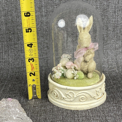 Lot of Easter Decor, Flowers, Chicks, Bunnies, Nightlight