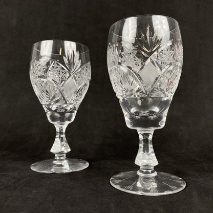 2 Zwiesel Echt Bleikristall Crystal German Glasses