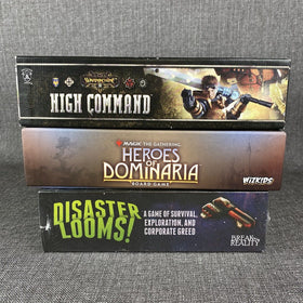 Lot of 3 Games, Magic: The Gathering, Disaster Looms, High Command