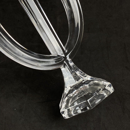 Nachtmann  3 - Arm Crystal Candle Stick Holder 11"