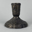 Antique Silver Plated Candle Stick Holder Ornate