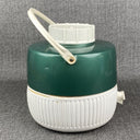 Vintage Coleman Green Snow-Lite 1 Gallon Cooler Jug 1970s Metal Top