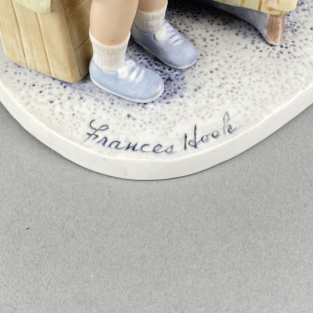 Vintage 1984, Signed & Numbered, Frances Hook Ceramic Figurine, “Summer”