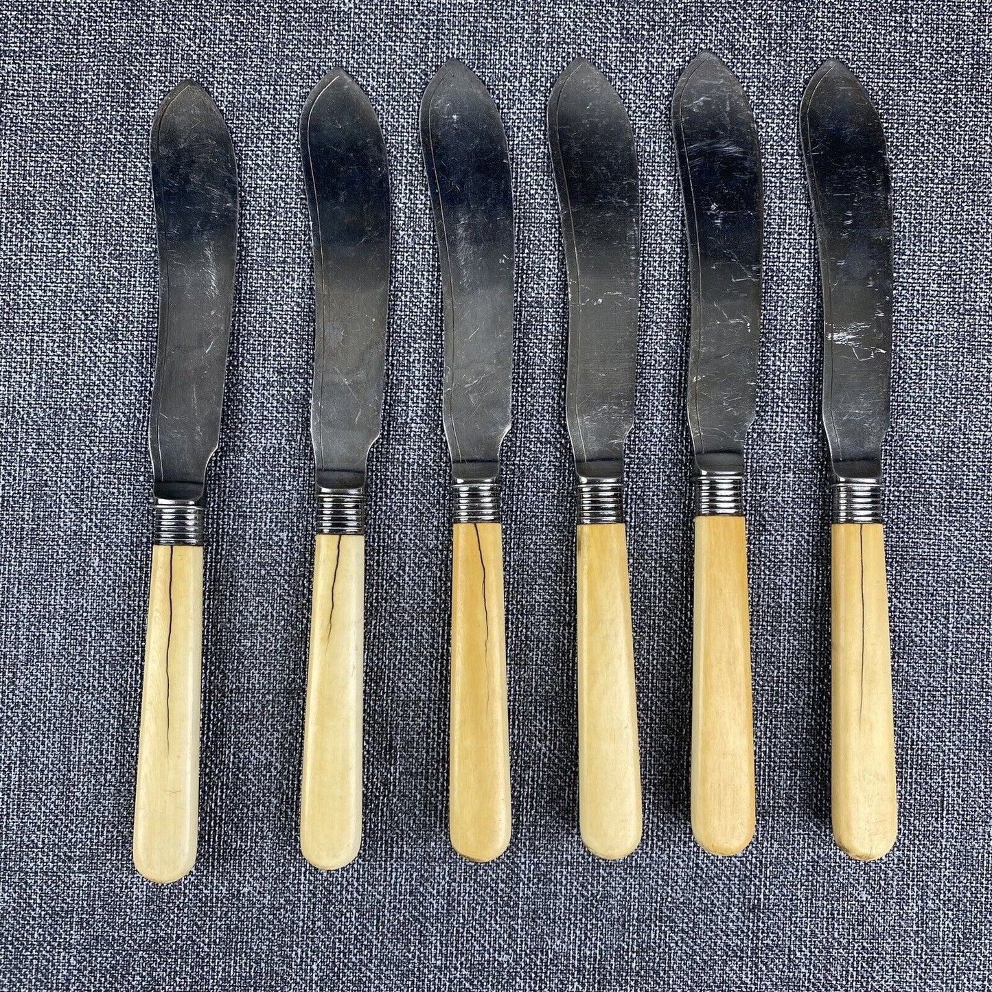 Set of 6 Knives Mappin & Webb Bakelite Handled (Knife Set) Decorative