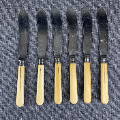 Set of 6 Knives Mappin & Webb Bakelite Handled (Knife Set) Decorative