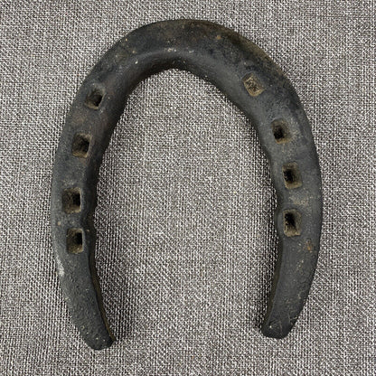 Antique Hand Forged Horseshoe (Equestrian Collectible)