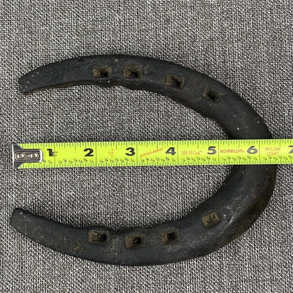 Antique Hand Forged Horseshoe (Equestrian Collectible)