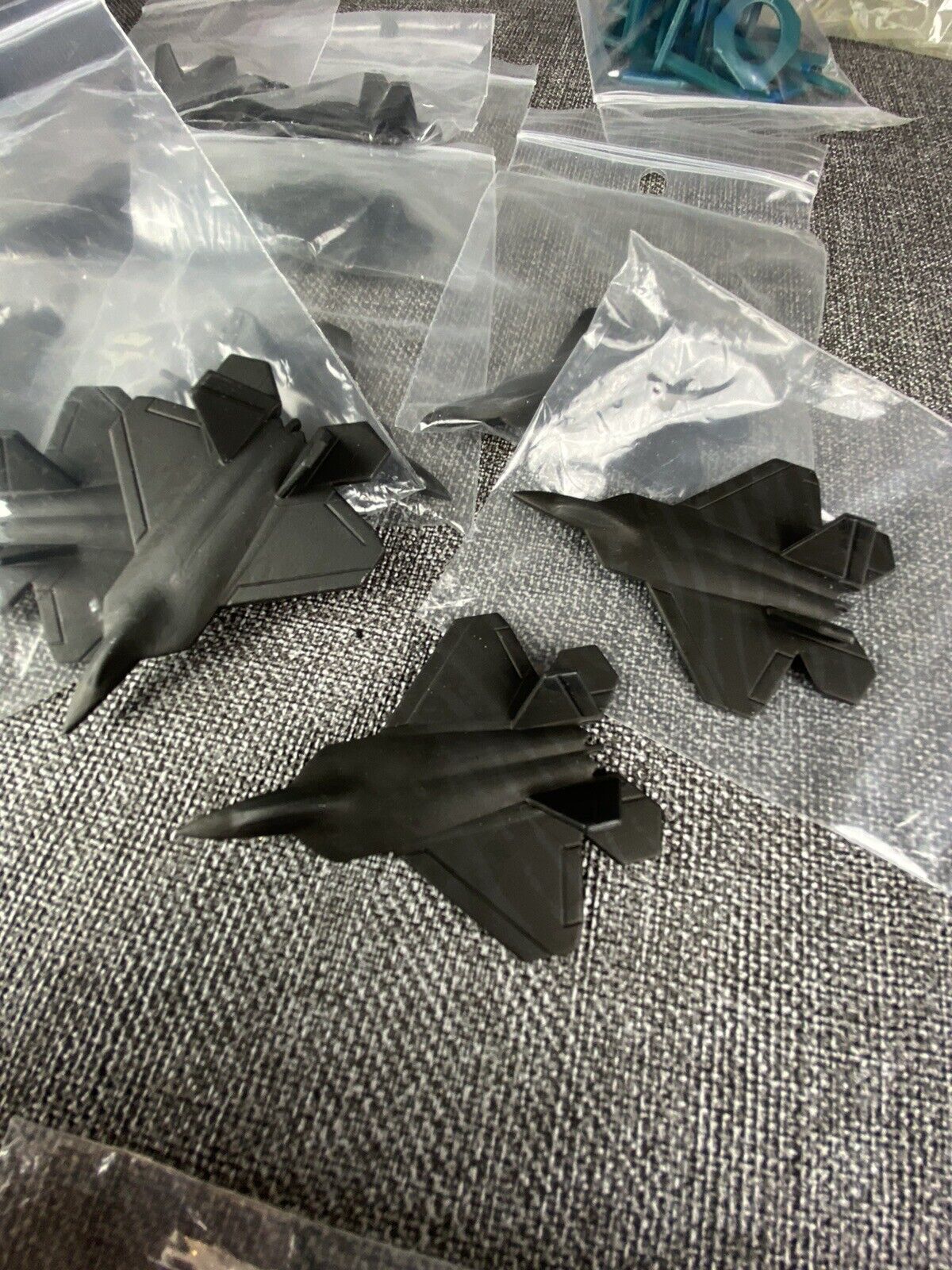 F-22, F-35, Plastic Jets and others (Game Pieces) READ