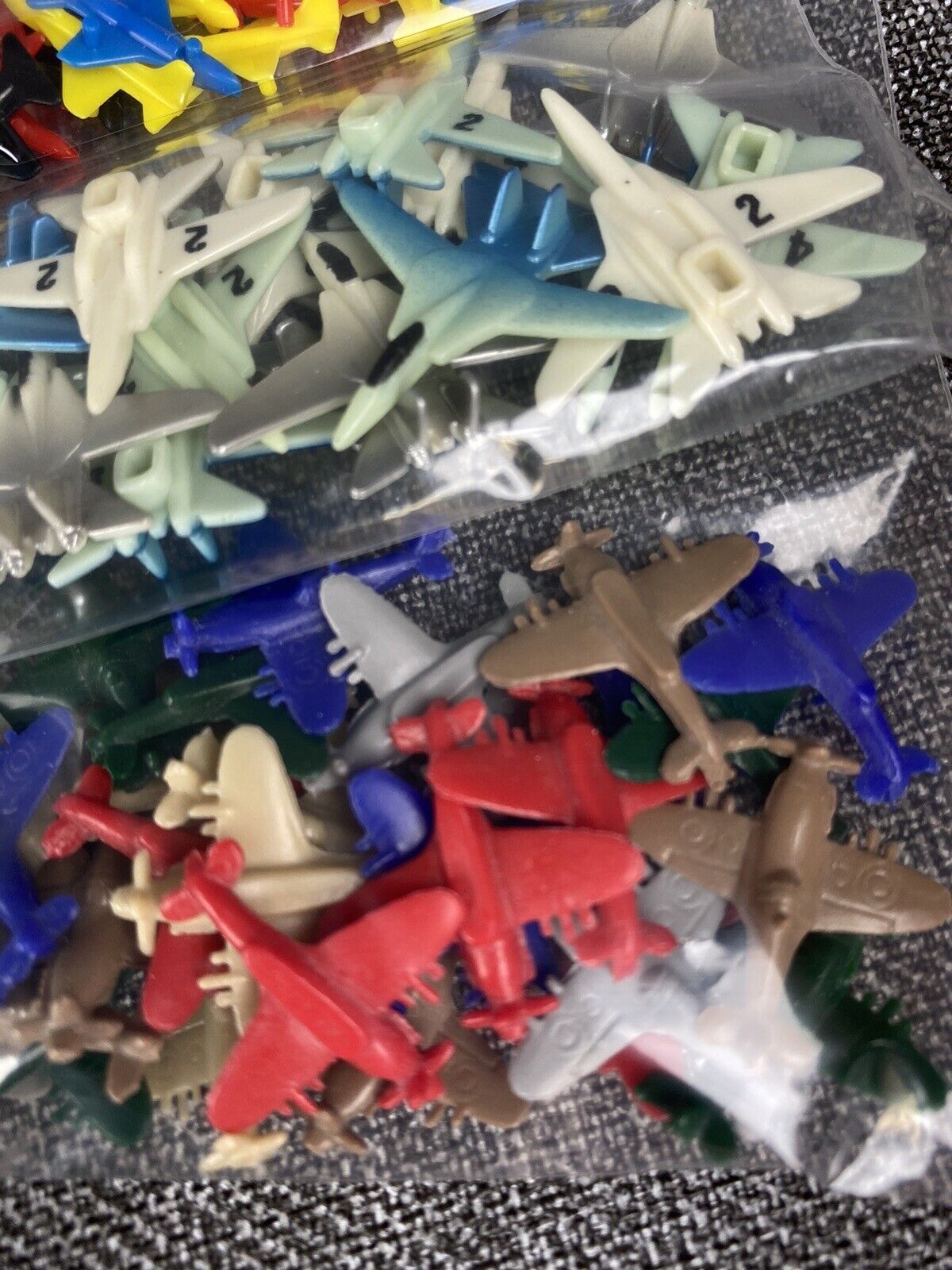 F-22, F-35, Plastic Jets and others (Game Pieces) READ