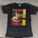 Vintage 1988 David Lee Roth Skyscraper Tour Spring Ford Black T-Shirt XL