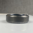 Tungsten Carbide Silver Men's Band Size 12