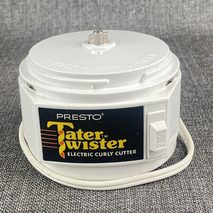 Presto TaterTwister 0293001 Electric Curly Cutter Motor/Base - Tested