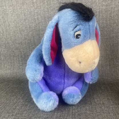 Disney Store Eeyore Plush with Removable Tail 10" Tall