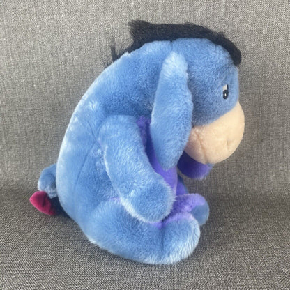 Disney Store Eeyore Plush with Removable Tail 10" Tall