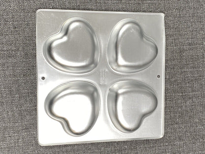 Vintage Wilton Cake Pans variety of Heart Shapes