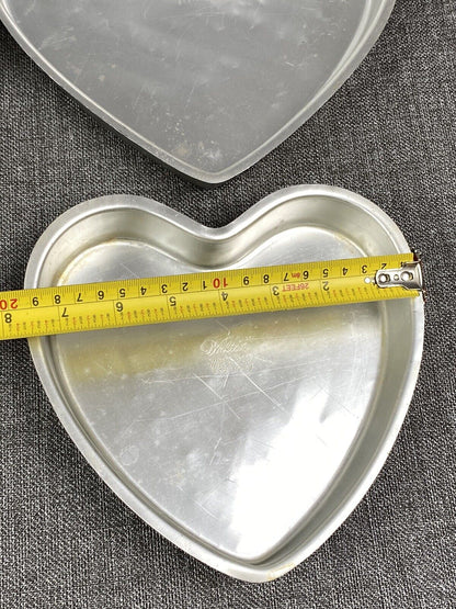 Vintage Wilton Cake Pans variety of Heart Shapes