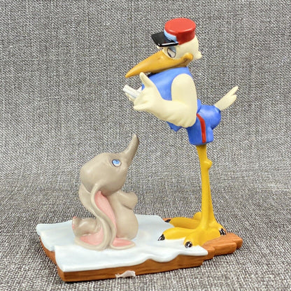 WDCC Disney Dumbo and Stork Figurine Bundle of Joy in Box with COA