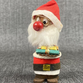 Kurt S. Adler, Inc. Wooden Bubble Head Santa made in Japan - Vintage