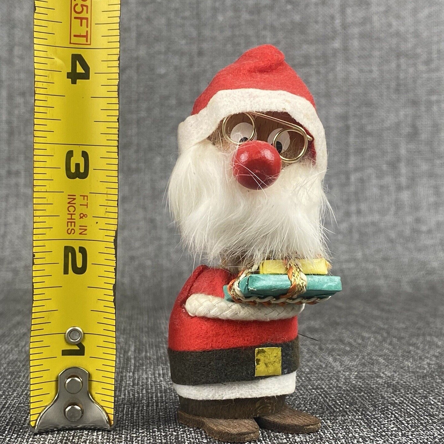 Kurt S. Adler, Inc. Wooden Bubble Head Santa made in Japan - Vintage