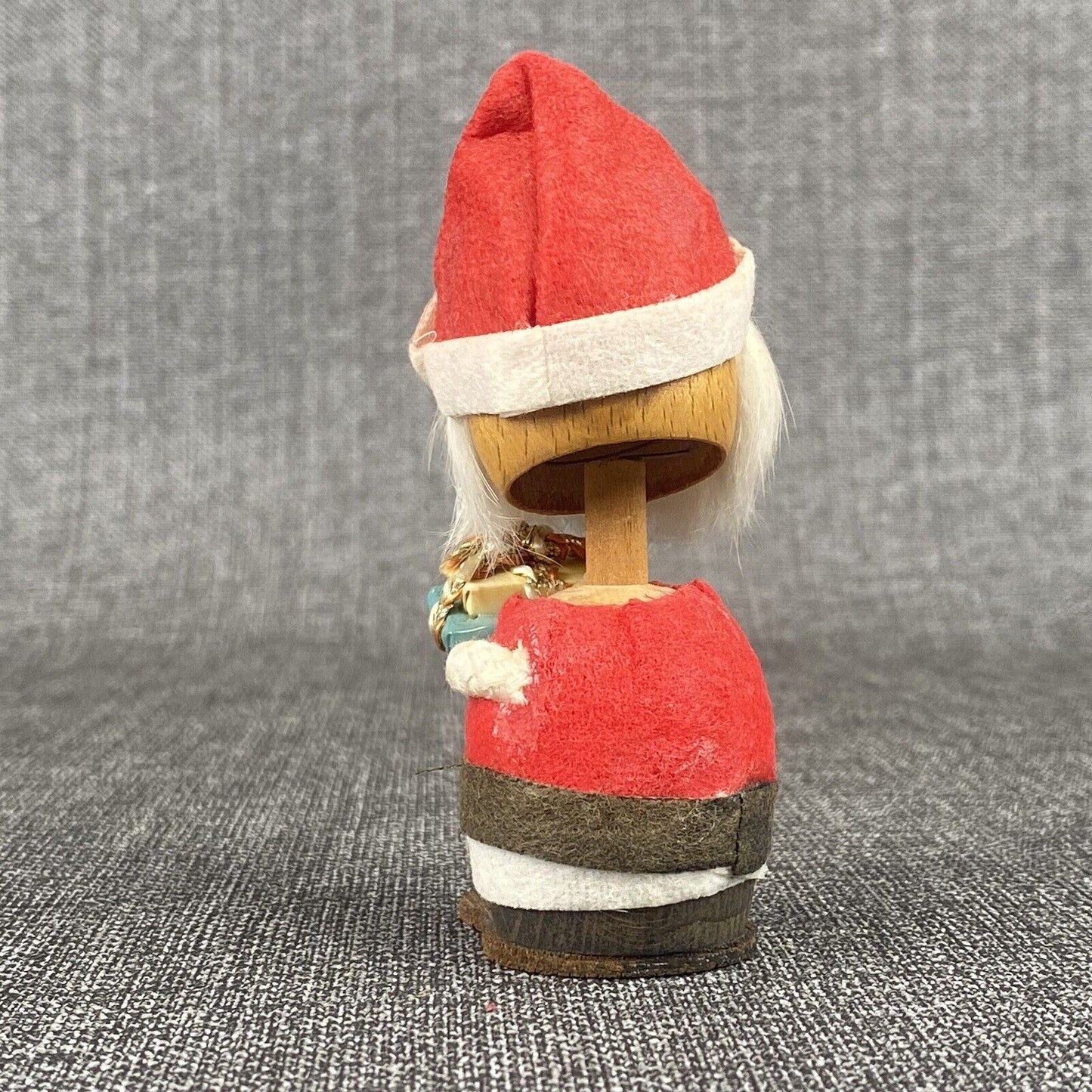 Kurt S. Adler, Inc. Wooden Bubble Head Santa made in Japan - Vintage