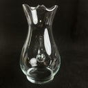 Vintage Princess Clear Glass Pitcher with etched accents