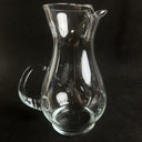 Vintage Princess Clear Glass Pitcher with etched accents