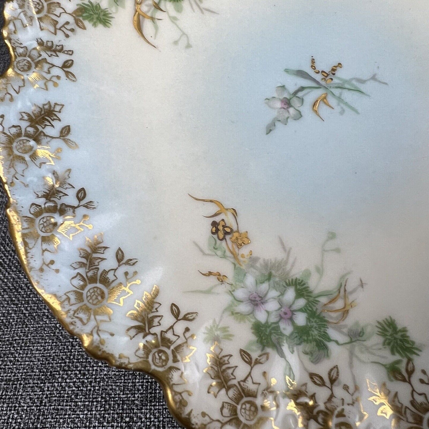 Vintage Antique Coiffe Limoges Plate - 6"