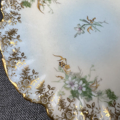 Vintage Antique Coiffe Limoges Plate - 6"