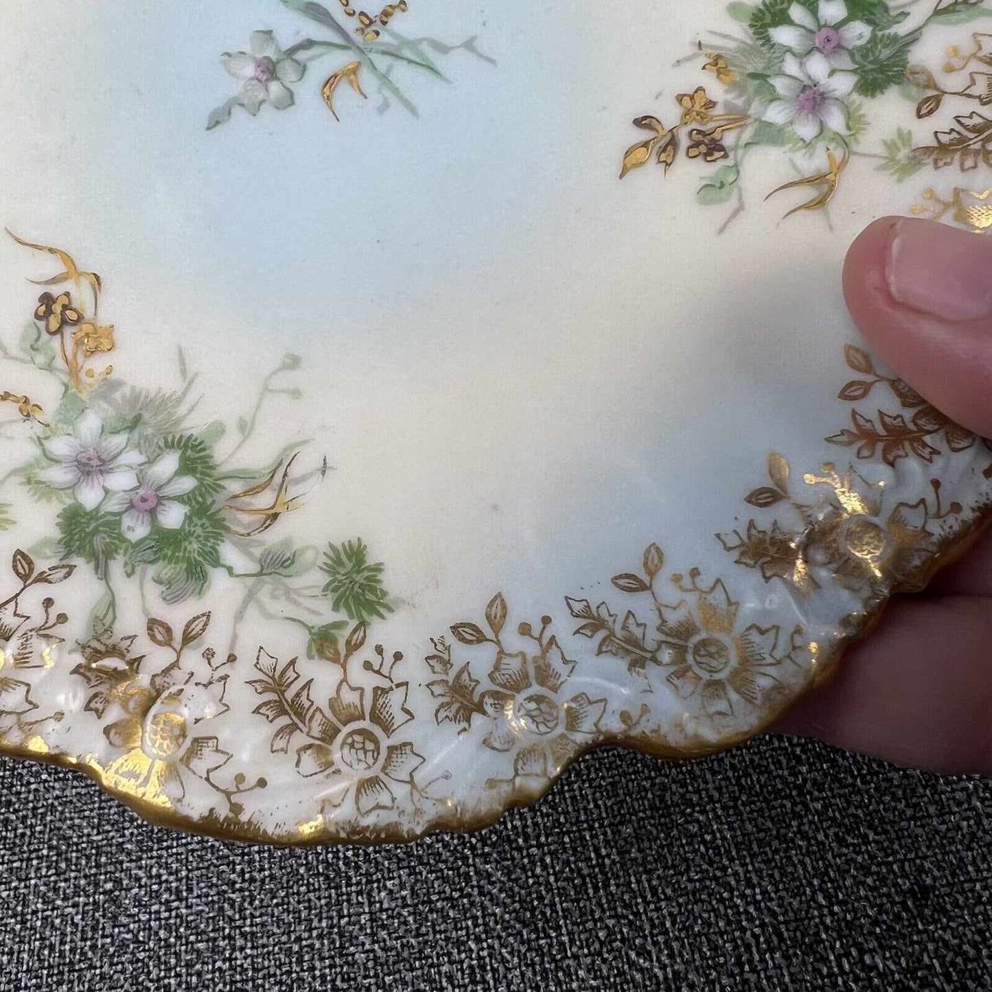 Vintage Antique Coiffe Limoges Plate - 6"